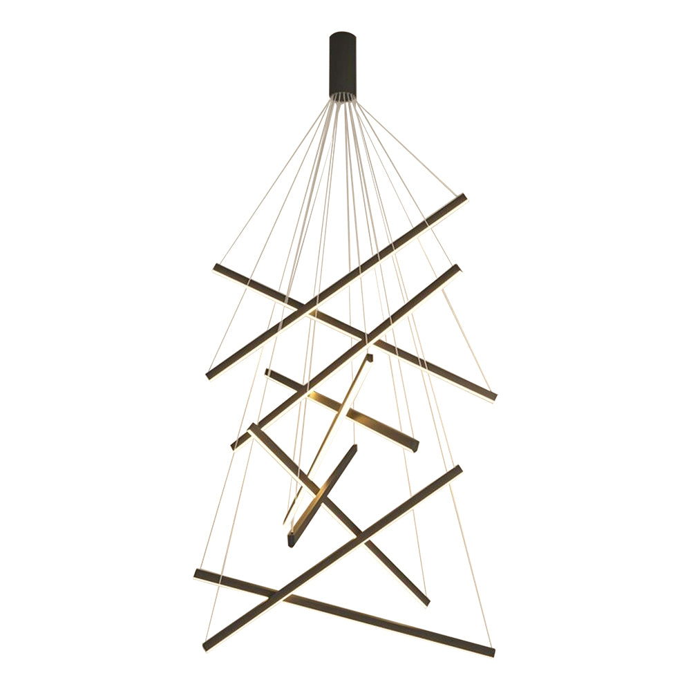 LED 9Bars Modern Chandelier by USOR - Australian Chandelier Store