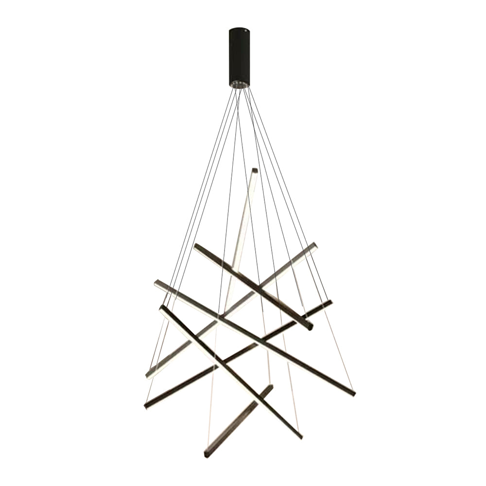 LED 7Bars Modern Chandelier by USOR - Australian Chandelier Store