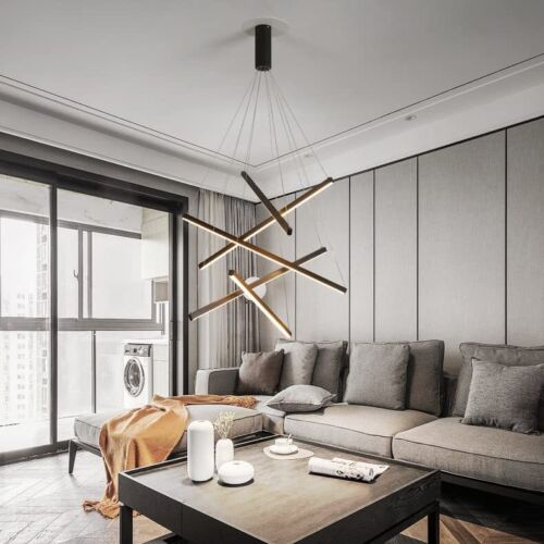 LED 5Bars Modern Chandelier by USOR - Australian Chandelier Store