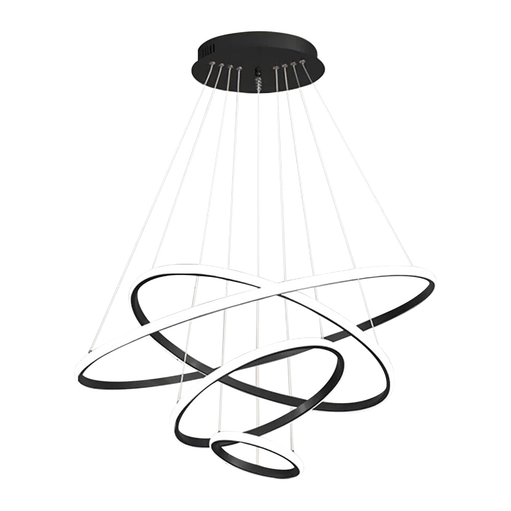 4 Rings Crystal Chandelier by USOR - Australian Chandelier Store