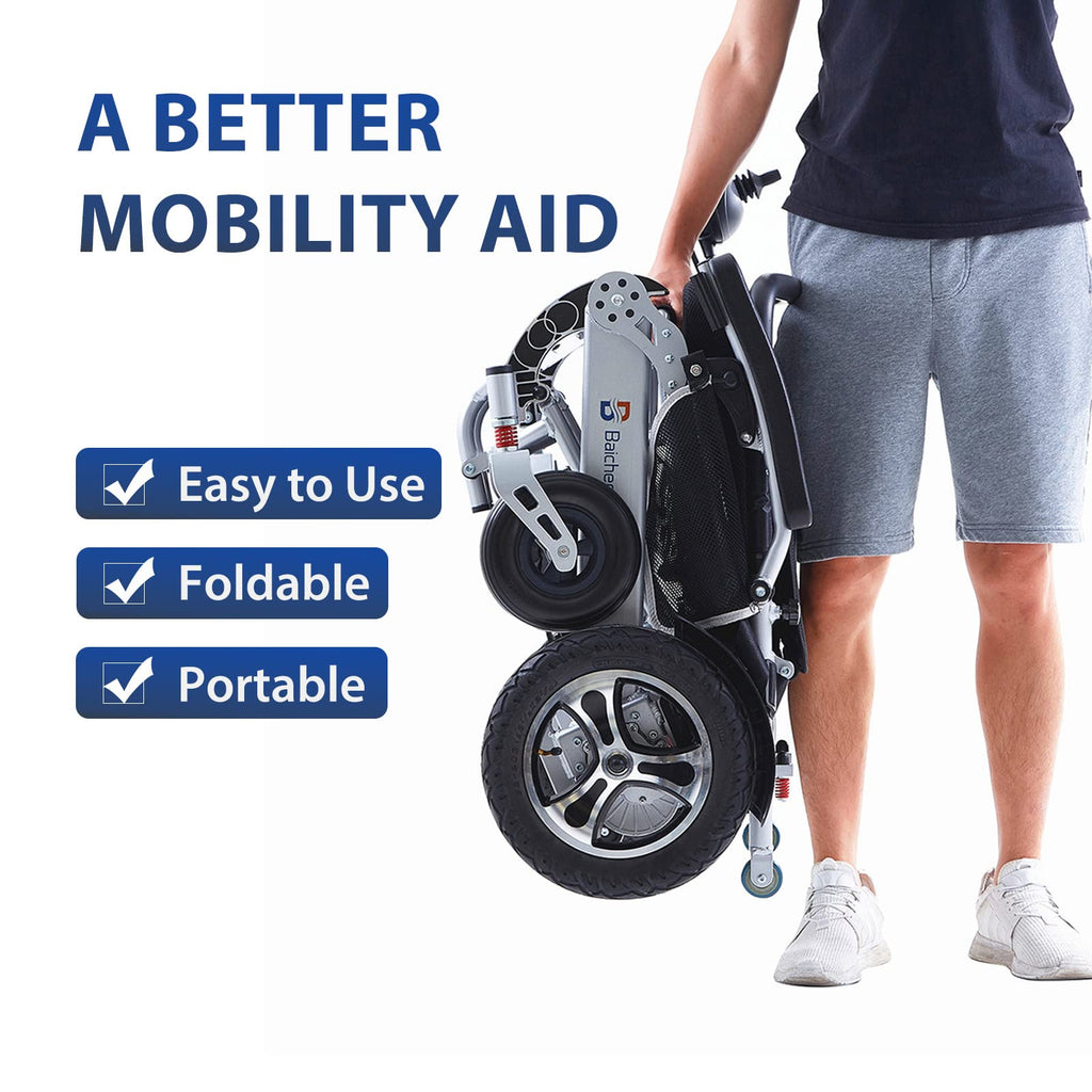 Foldable Electric Wheelchair by USOR - Australian Electronic Mobility Device Store