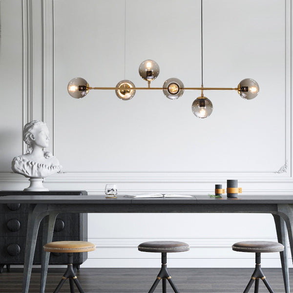 6 Light Modern Sputnik Chandelier by USOR - Australian Chandelier Store