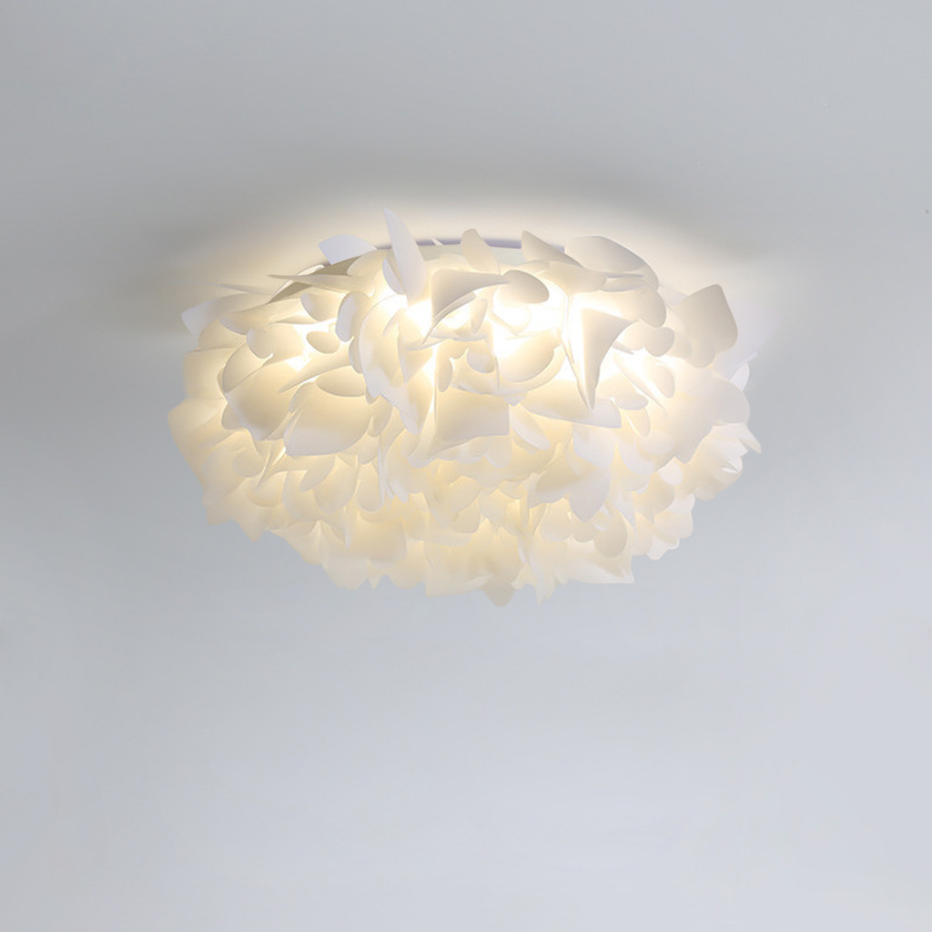 72cm Cream Cloud Petal LED Ceiling Light Modern Minimalist Chandelier CL-CFL72