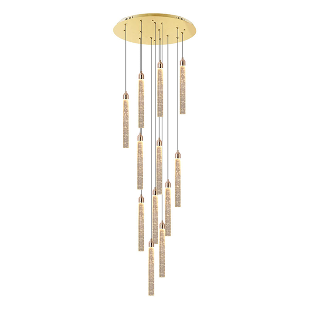 Modern Luxury Gold Crystal Chandelier by USOR - Australian Chandelier Store