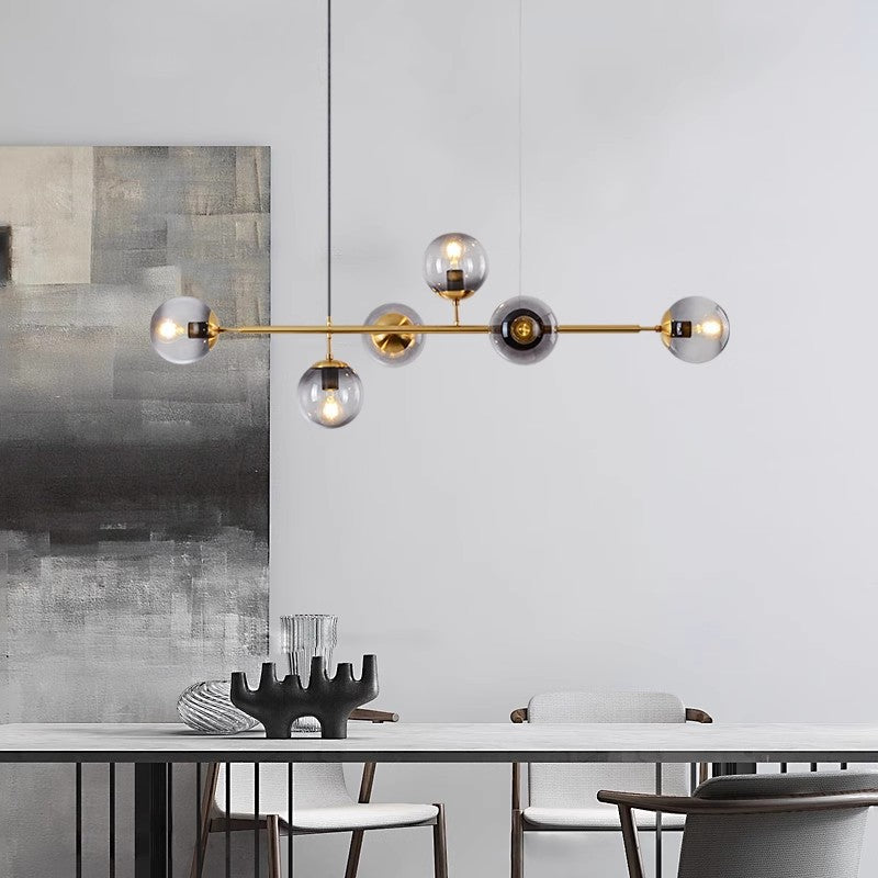 6 Light Modern Sputnik Chandelier by USOR - Australian Chandelier Store