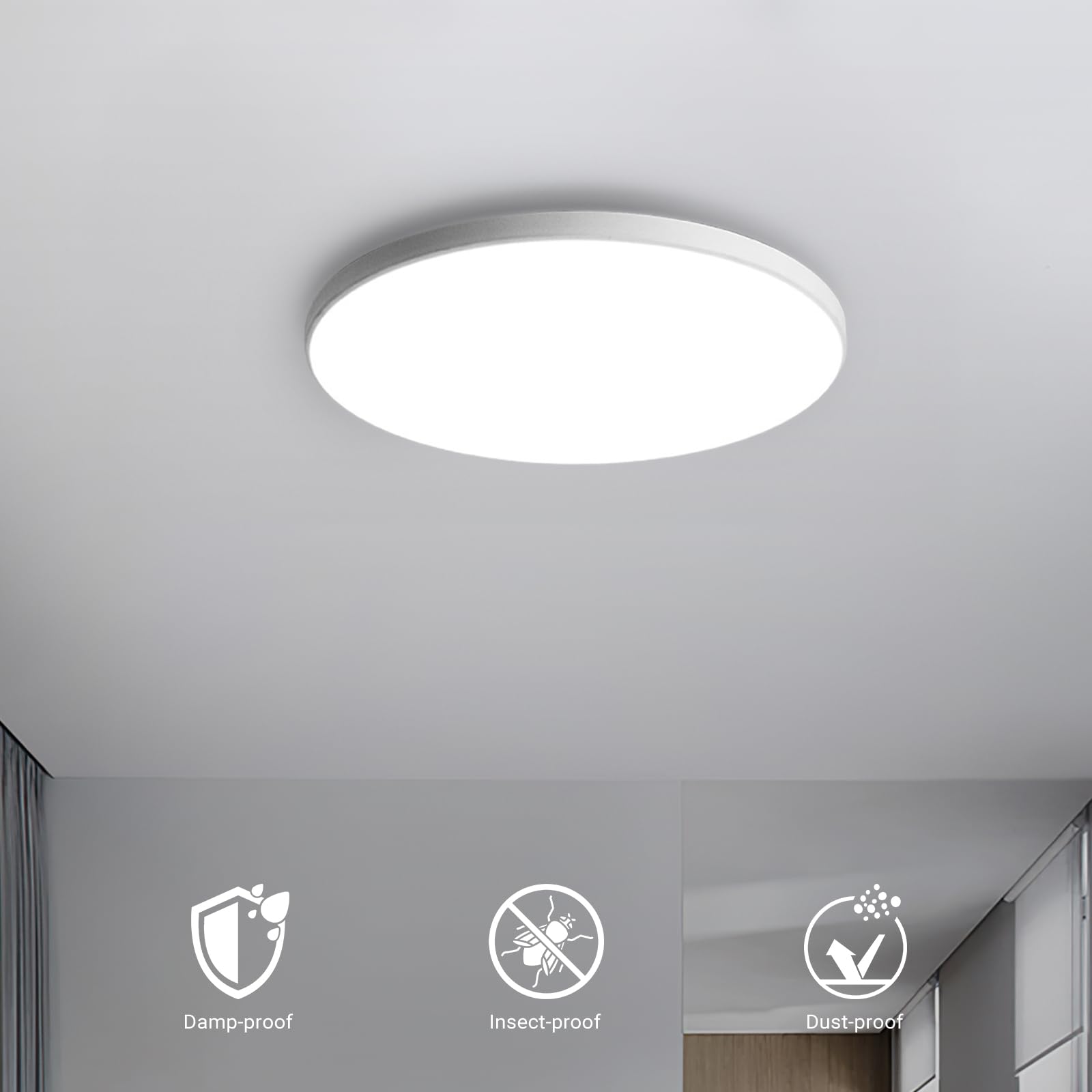 LED Ceiling Down Light Round 24/30W by USOR - Australian Chandelier Store