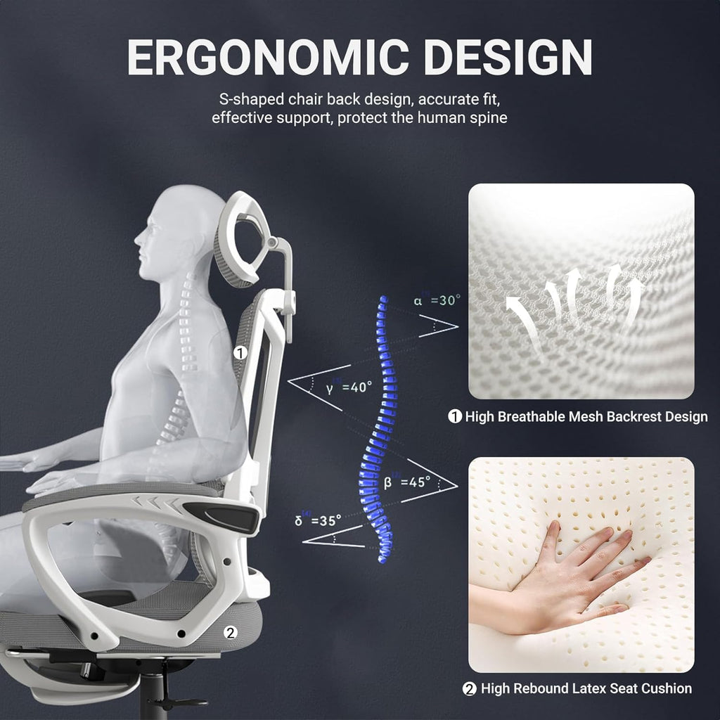 Ergonomic Office Chair by USOR - Australian Furniture& Homeware Store