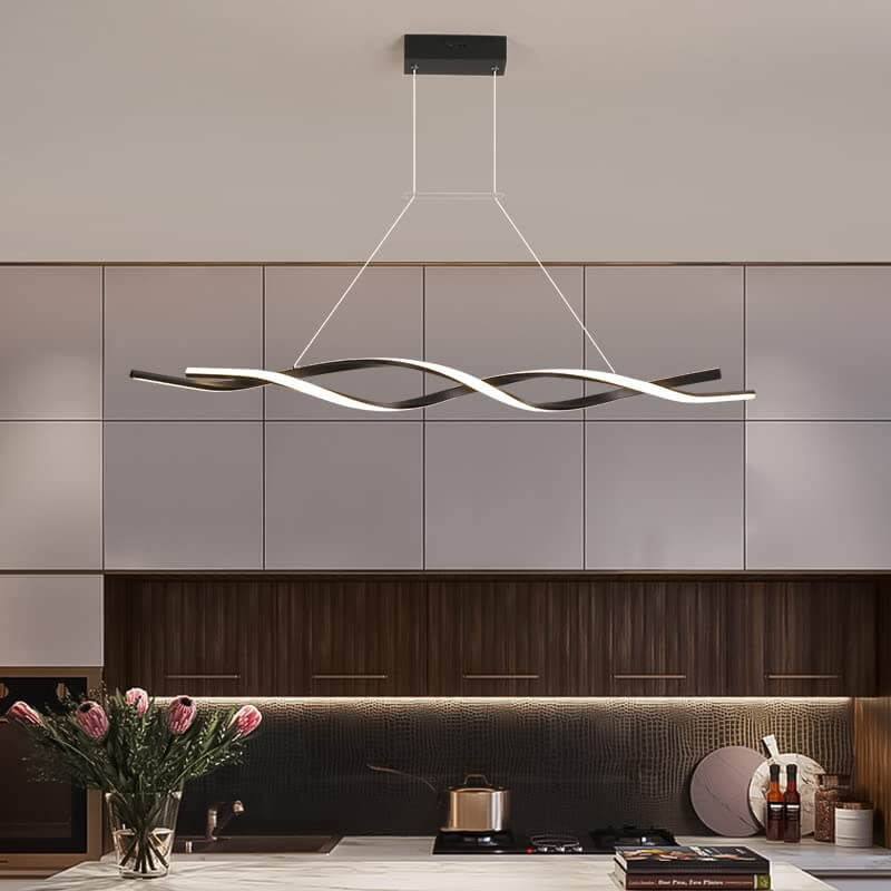 LED Modern Linear Acrylic Chandeliers by USOR - Australian Chandelier Store