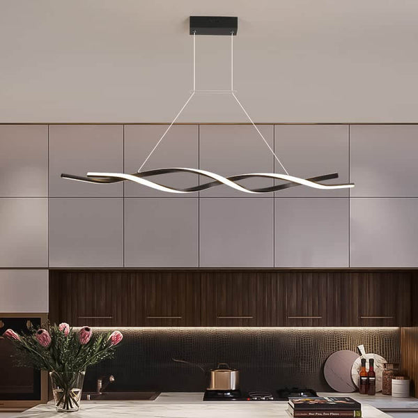 LED Modern Linear Acrylic Chandeliers by USOR - Australian Chandelier Store