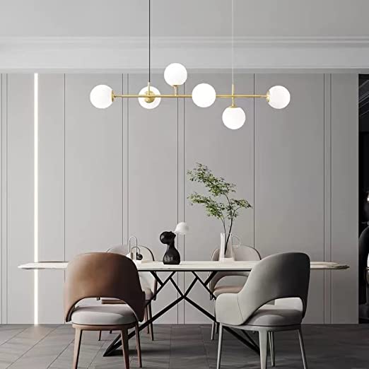 6-Light Modern Sputnik Chandelier by USOR - Australian Chandelier Store