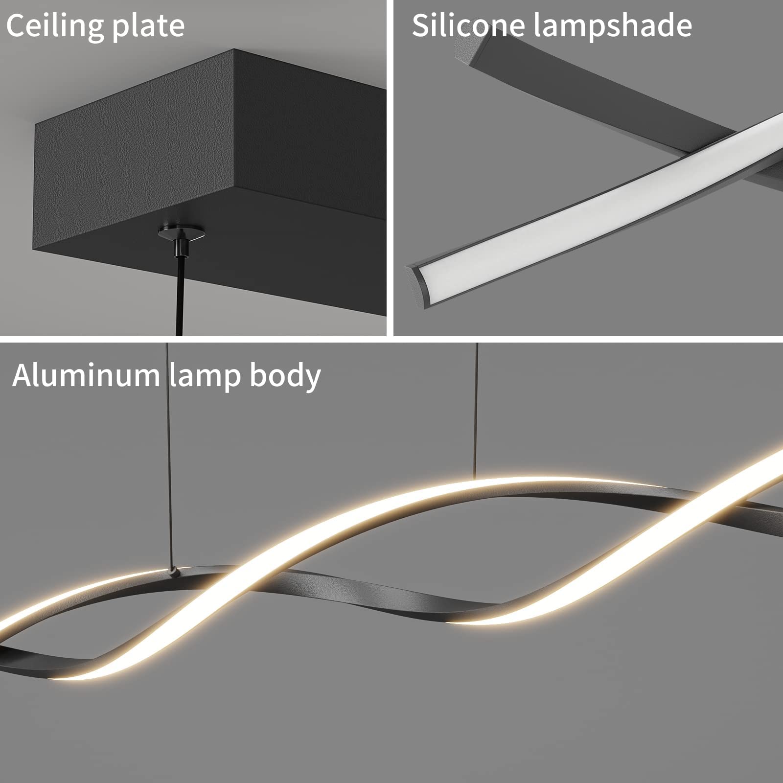 LED Modern Linear Acrylic Chandeliers by USOR - Australian Chandelier Store