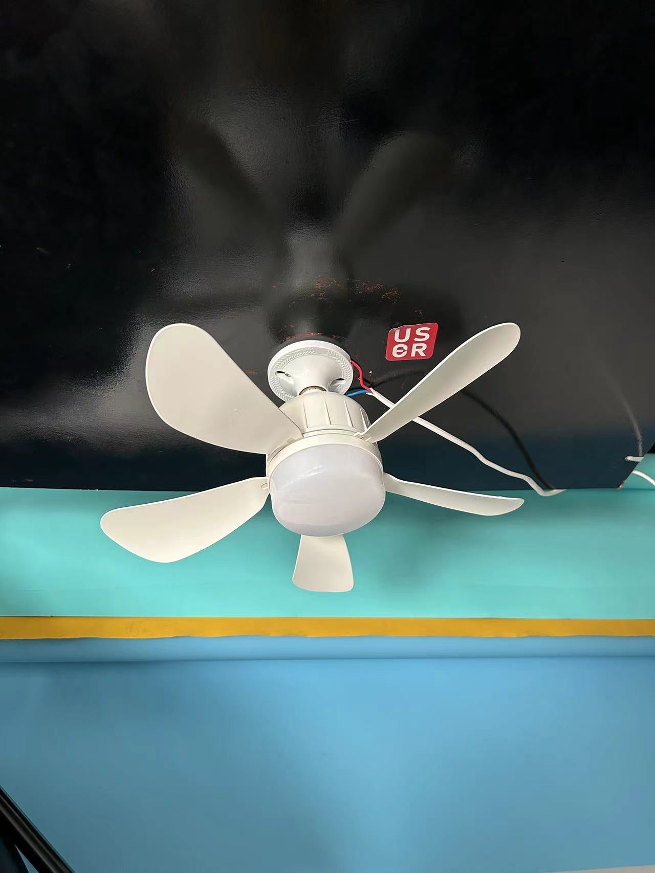 17"Socket Fan with Light by USOR - Australian Ceiling Fan Store