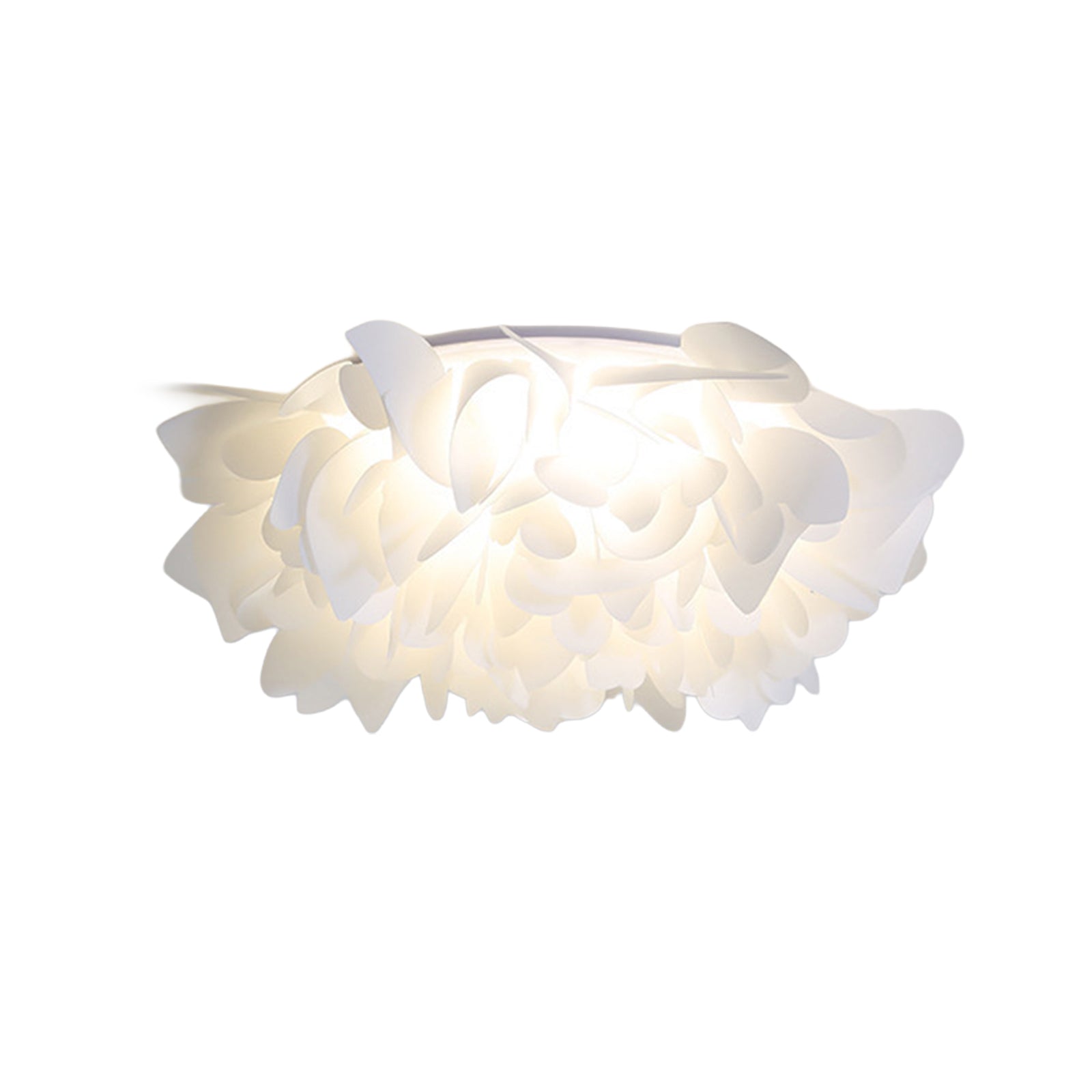 52cm Cream Cloud Petal LED Ceiling Light Modern Minimalist Chandelier CL-CFL52