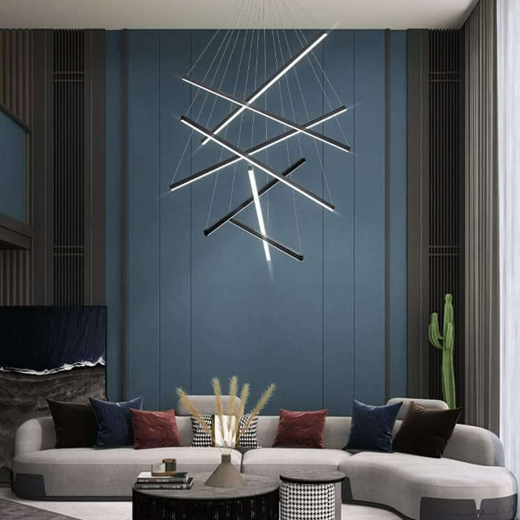 LED 7Bars Modern Chandelier by USOR - Australian Chandelier Store