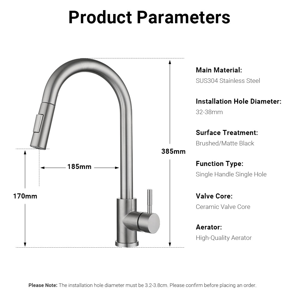 Smart Hand Kitchen Mixer Tap by USOR - Australian Furniture & Homeware Store