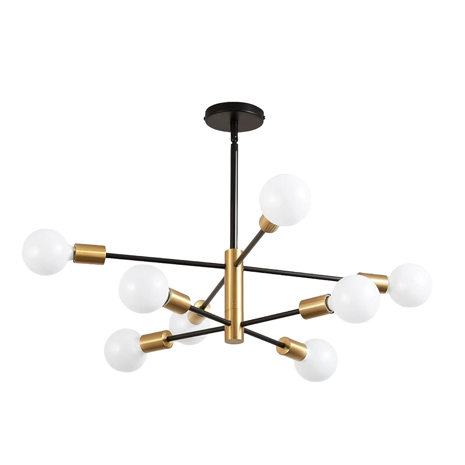 Sputnik Chandelier 8 Light Modern Pendant 3 Color Ceiling Light CL-HWGC8