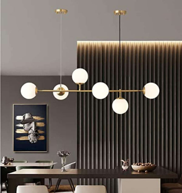 6-Light Modern Sputnik Chandelier by USOR - Australian Chandelier Store