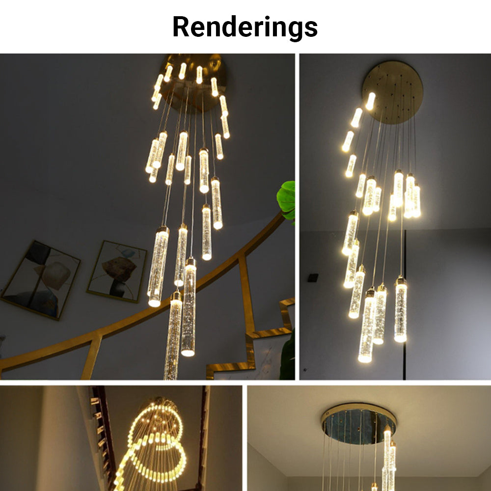 Modern Luxury Gold Crystal Chandelier by USOR - Australian Chandelier Store