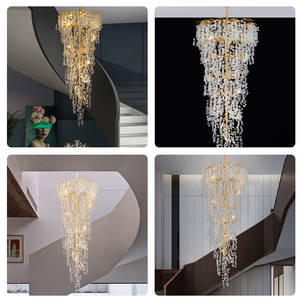 20 Lights Luxury Crystal Tree Branches Chandelier by USOR - Australian Chandelier Store