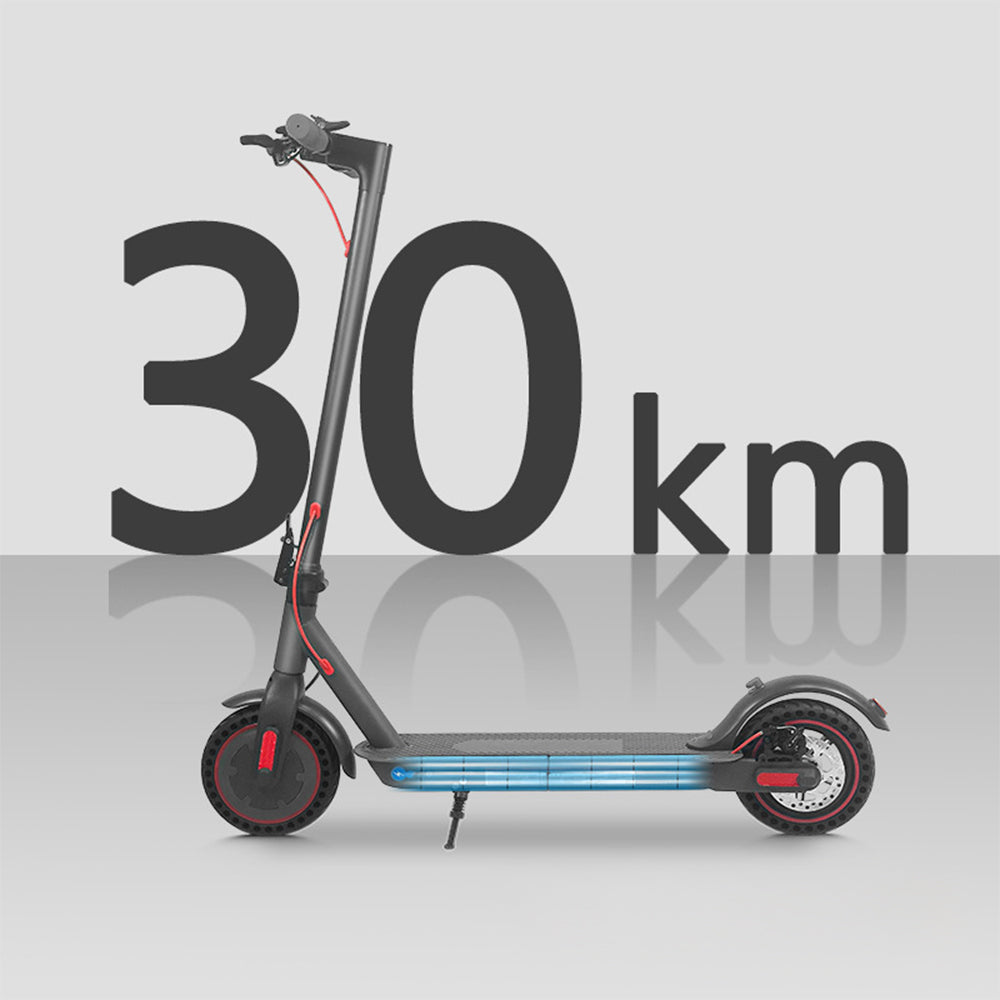 Portable Foldable Electric Scooter 8.5 Inch Non-Pneumatic Tire Adult E Bike APP