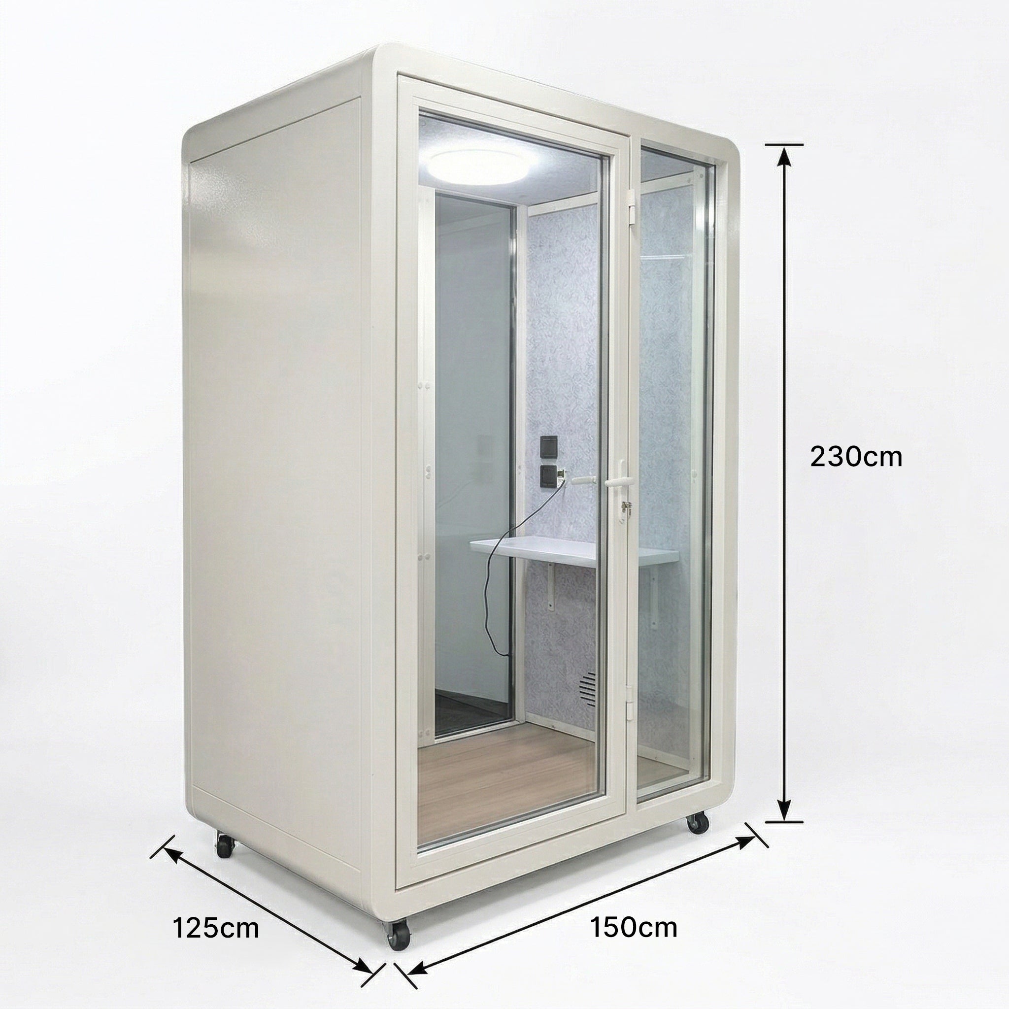 Made-to-Order Soundproof Booth Office Pod Privacy Phone Booth Portable Quiet Meeting Room