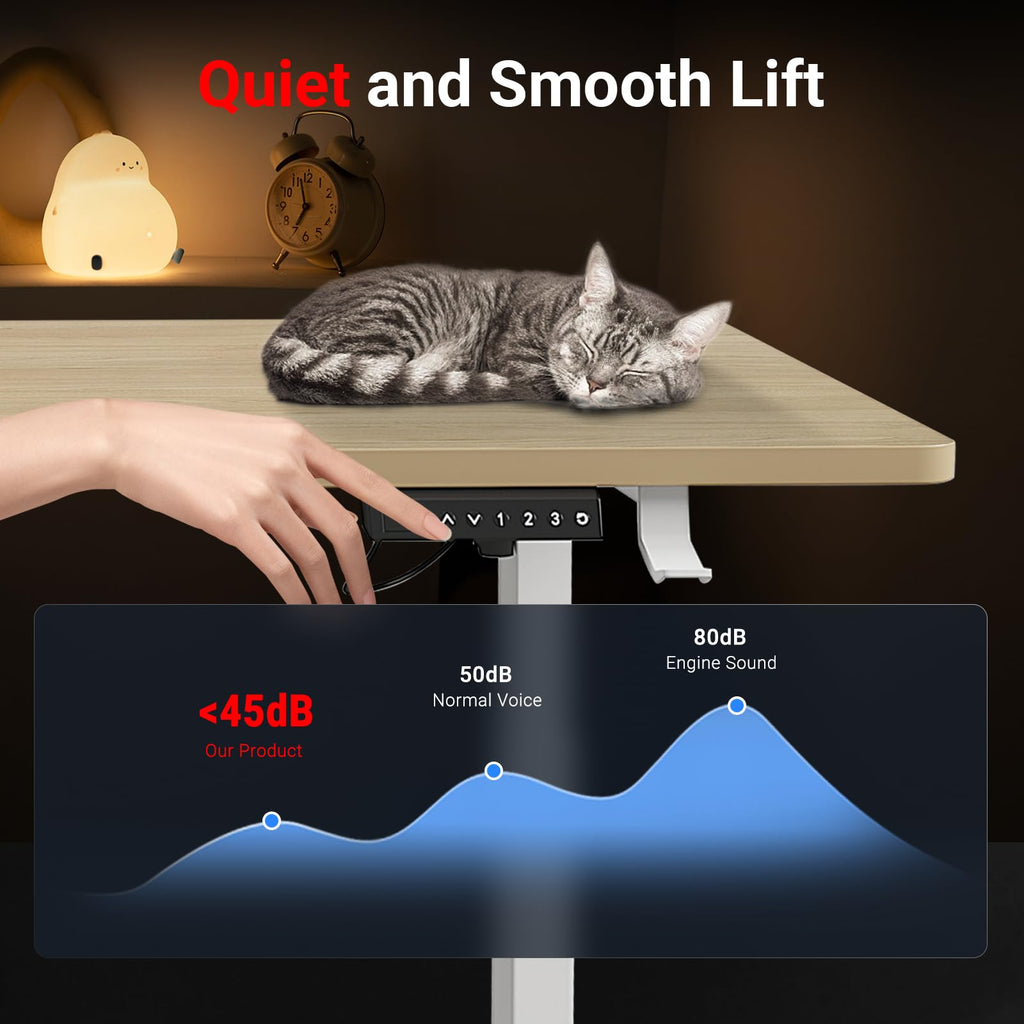Electric Standing Desk by USOR - Australian Furniture & Homeware Store