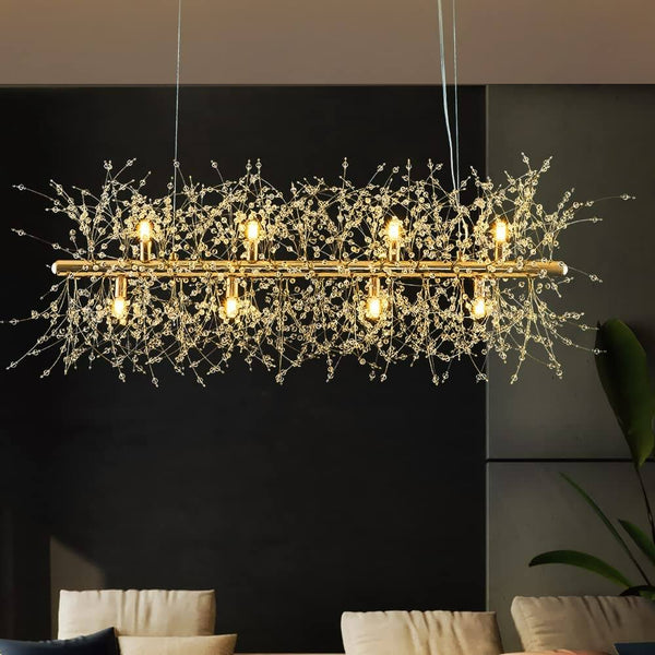 12 Lights Modern Firework Chandelier Firework by USOR - Australian Chandelier Store