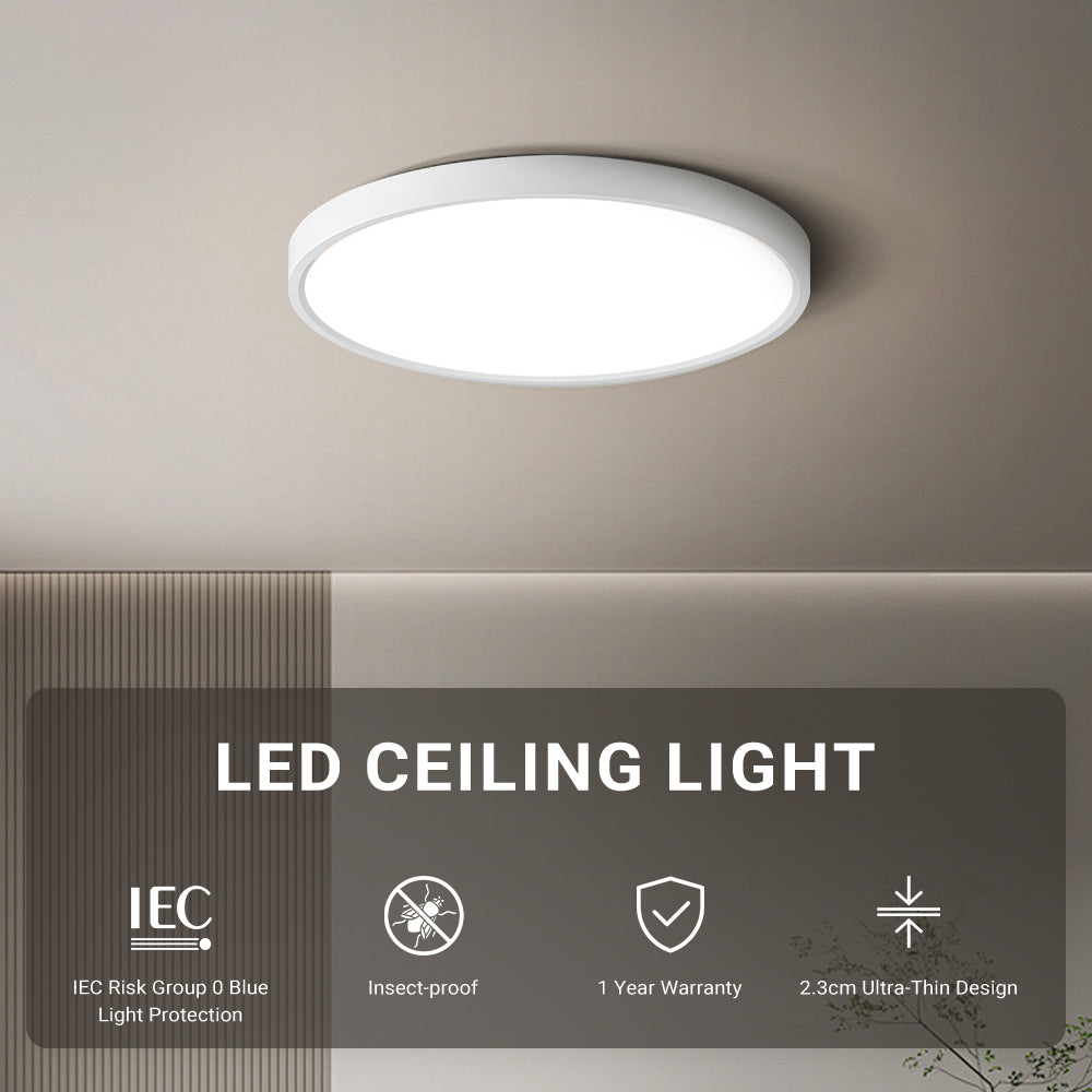 LED Ceiling Down Light Round 26/36W by USOR - Australian Chandelier Store