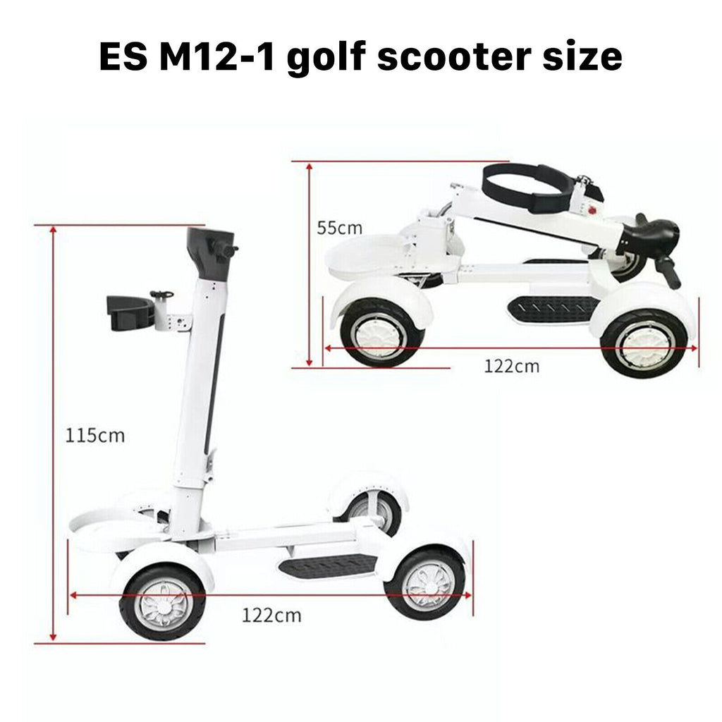 Foldable Sit & Ride Electric Golf Scooter by USOR - Australian Electronic Mobility Device Store