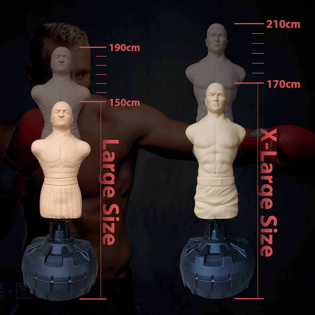 Boxing Punching Bag Dummy Bob Human Free Standing Body Opponent Bag