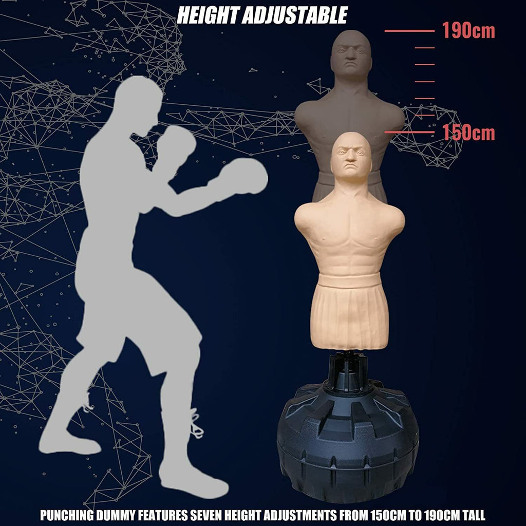 Boxing Punching Bag Dummy Bob Human Free Standing Body Opponent Bag