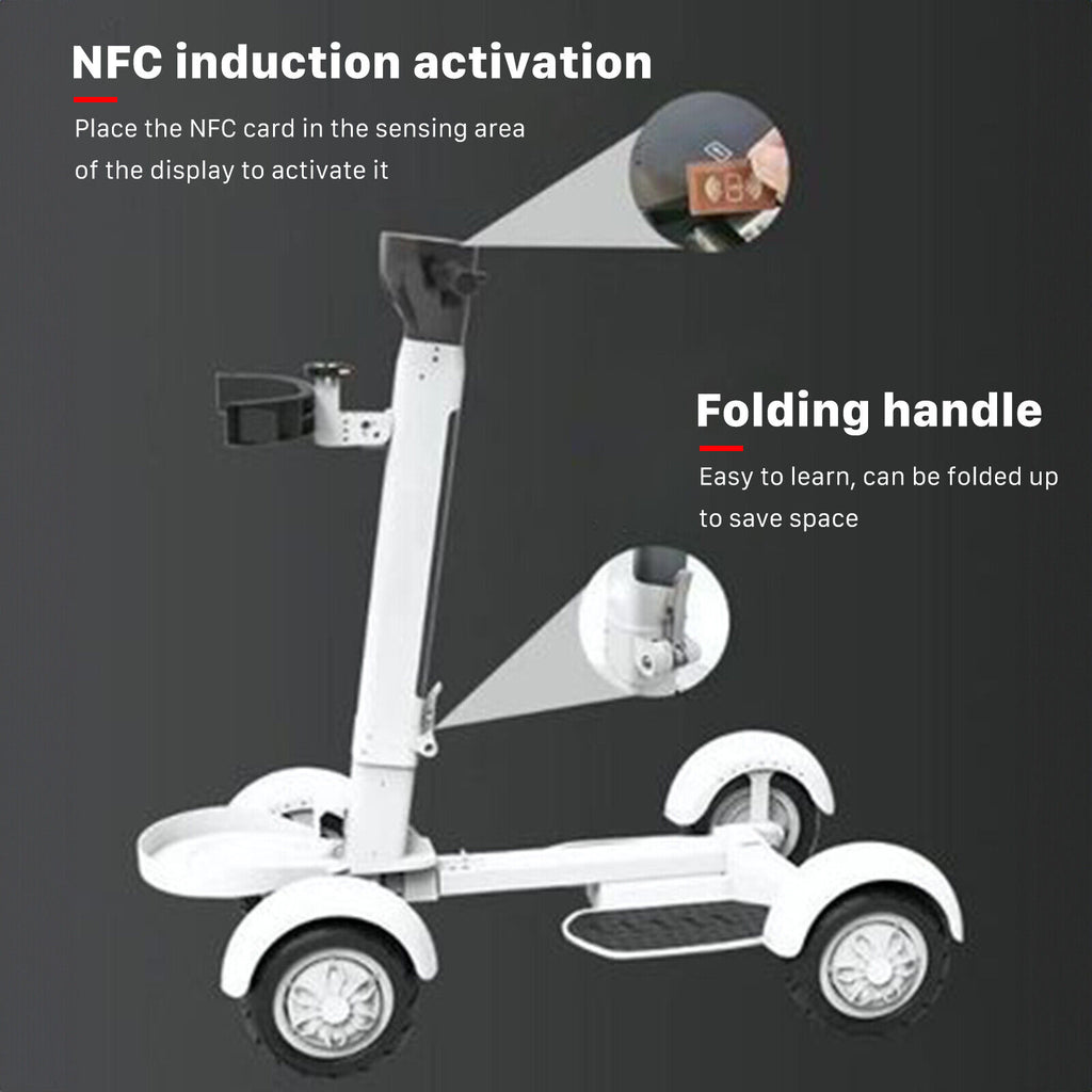 Foldable Sit & Ride Electric Golf Scooter by USOR - Australian Electronic Mobility Device Store