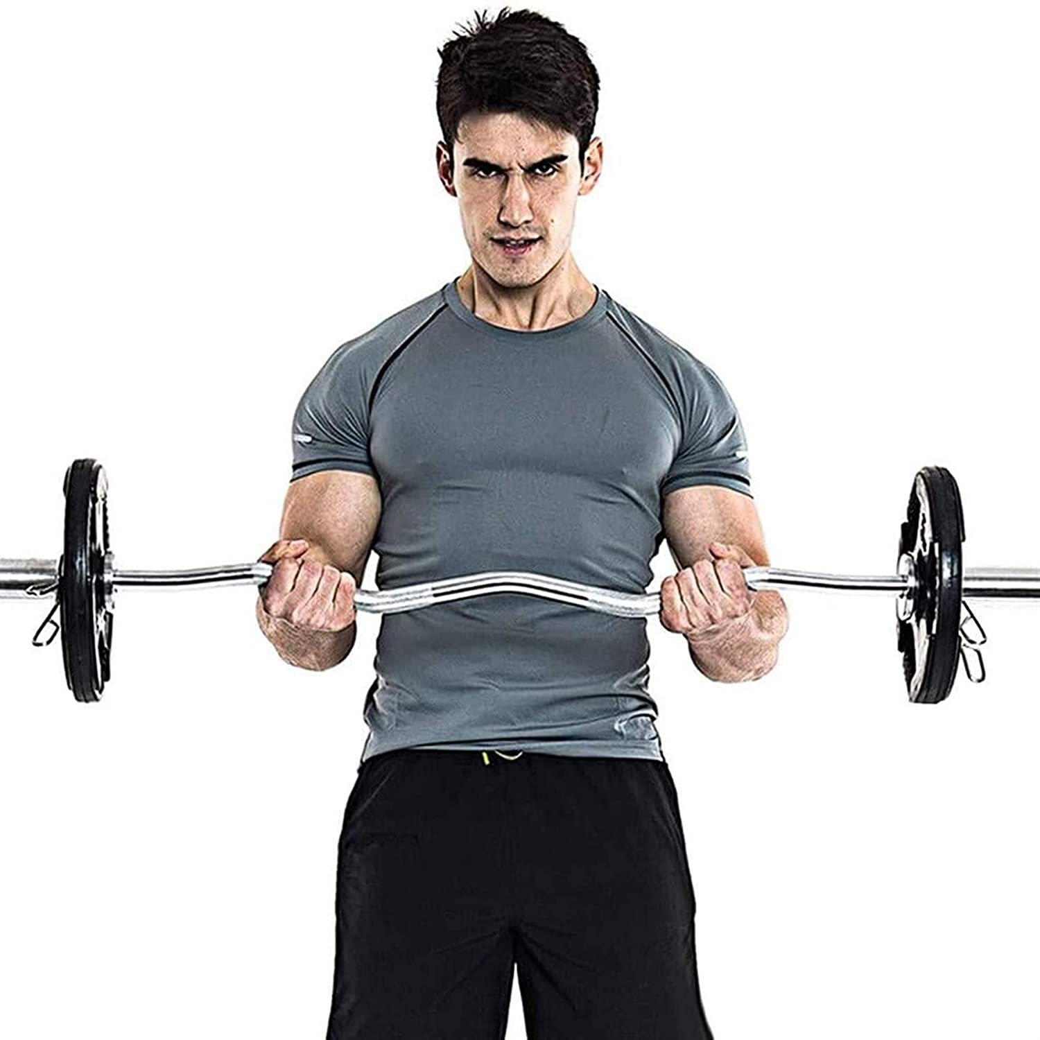 Workout Olympic Cruved barbell 120cm Bar