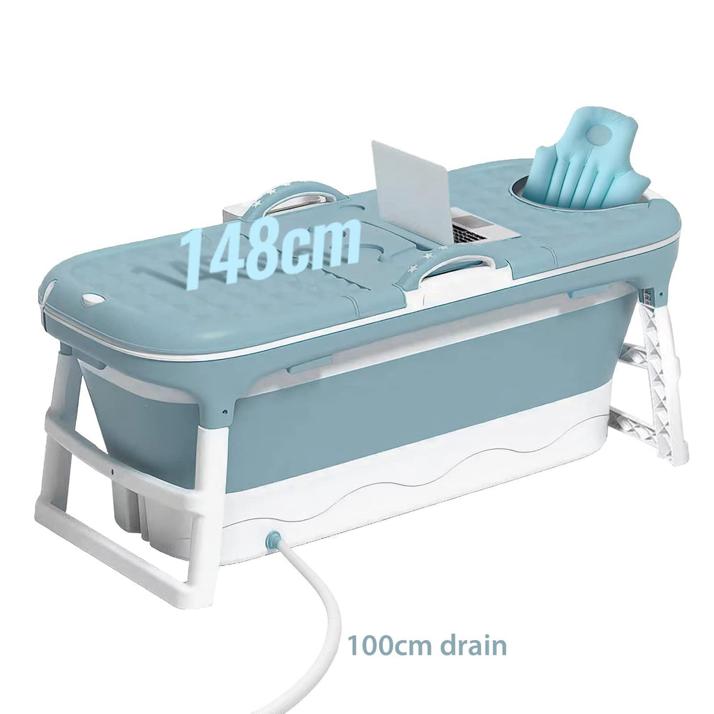 148*62cm Bathtub Adult Folding Foldable Bathtub