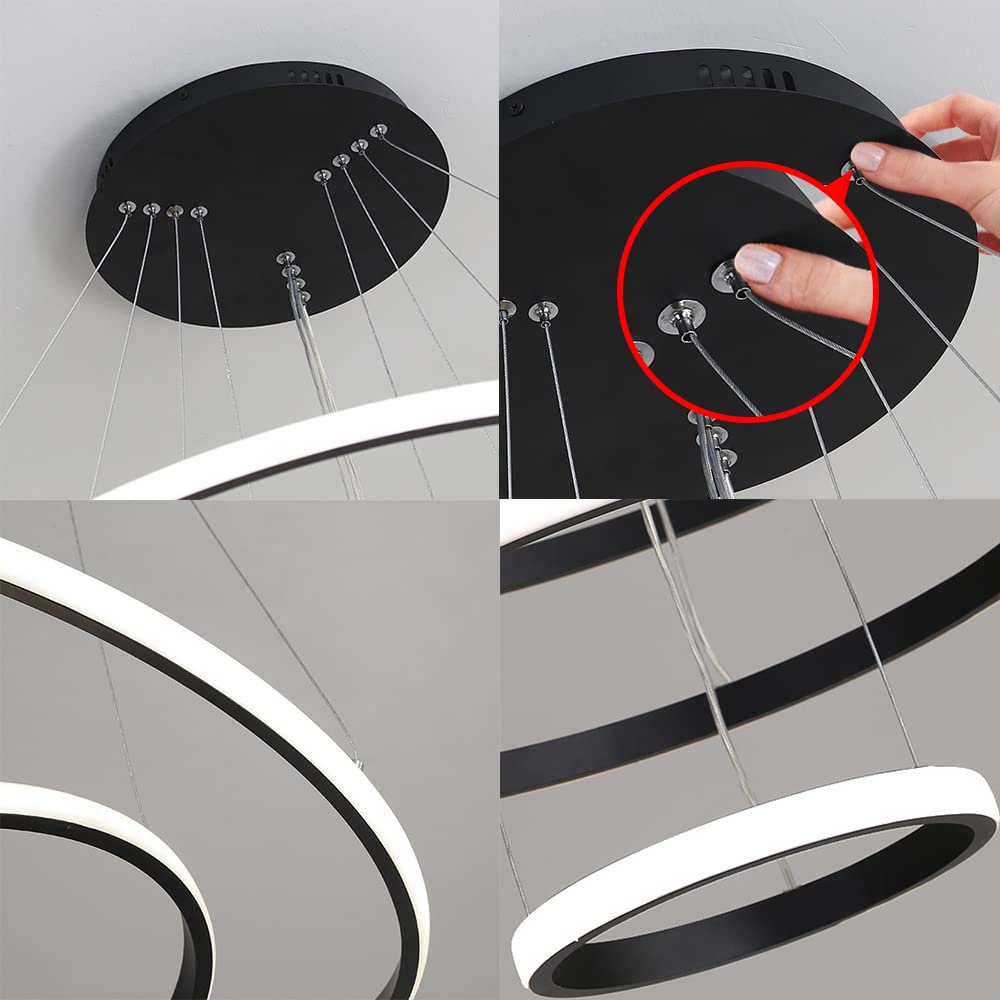 4 Rings Crystal Chandelier by USOR - Australian Chandelier Store