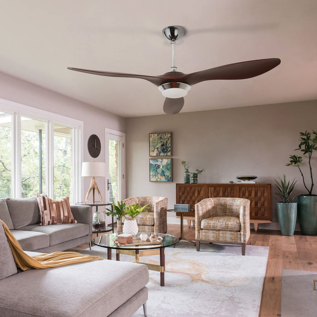 52'' Ceiling Fan with Light by USOR - Australian Ceiling Fan Store