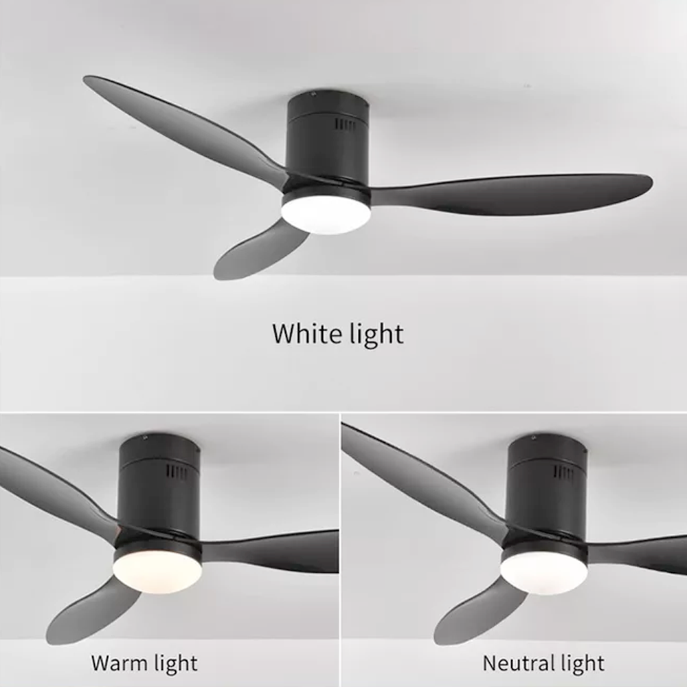 Ceiling Fan with 3 Colors Light by USOR - Australian Ceiling Fan Store