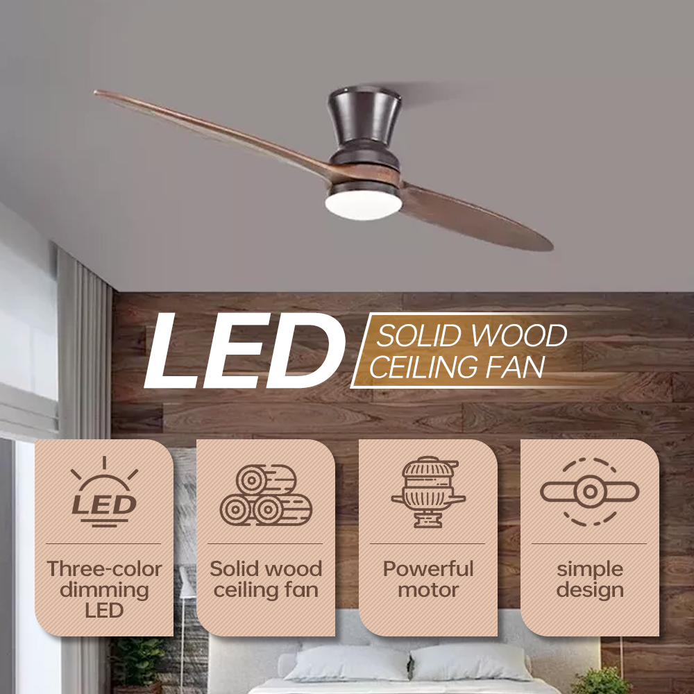 Ceiling Fan With LED Light by USOR - Australian Chandelier Store