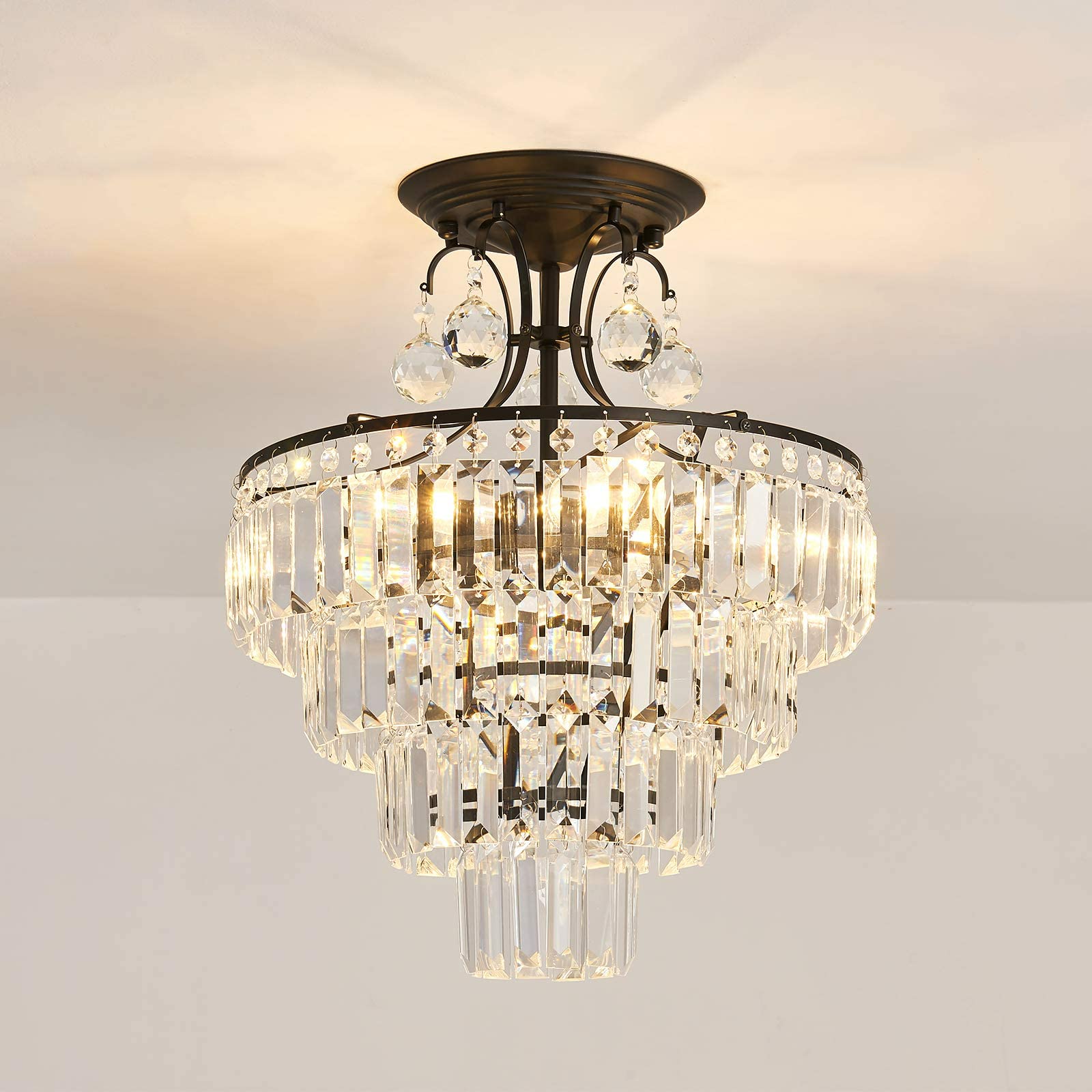 4 Lights Crystal Chandelier by USOR - Australian Chandelier Store