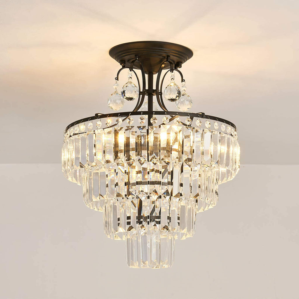 4 Lights Crystal Chandelier by USOR - Australian Chandelier Store